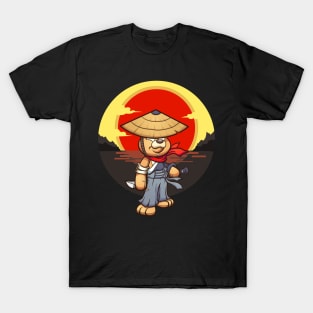 Samurai Teddy Bear T-Shirt